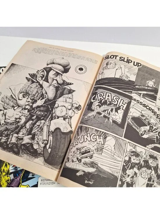 CARtoons Magazine Poster Calendar Monster Truck Oct Dec 89 Aug 91 Vintage Lot - Picture 12 of 16